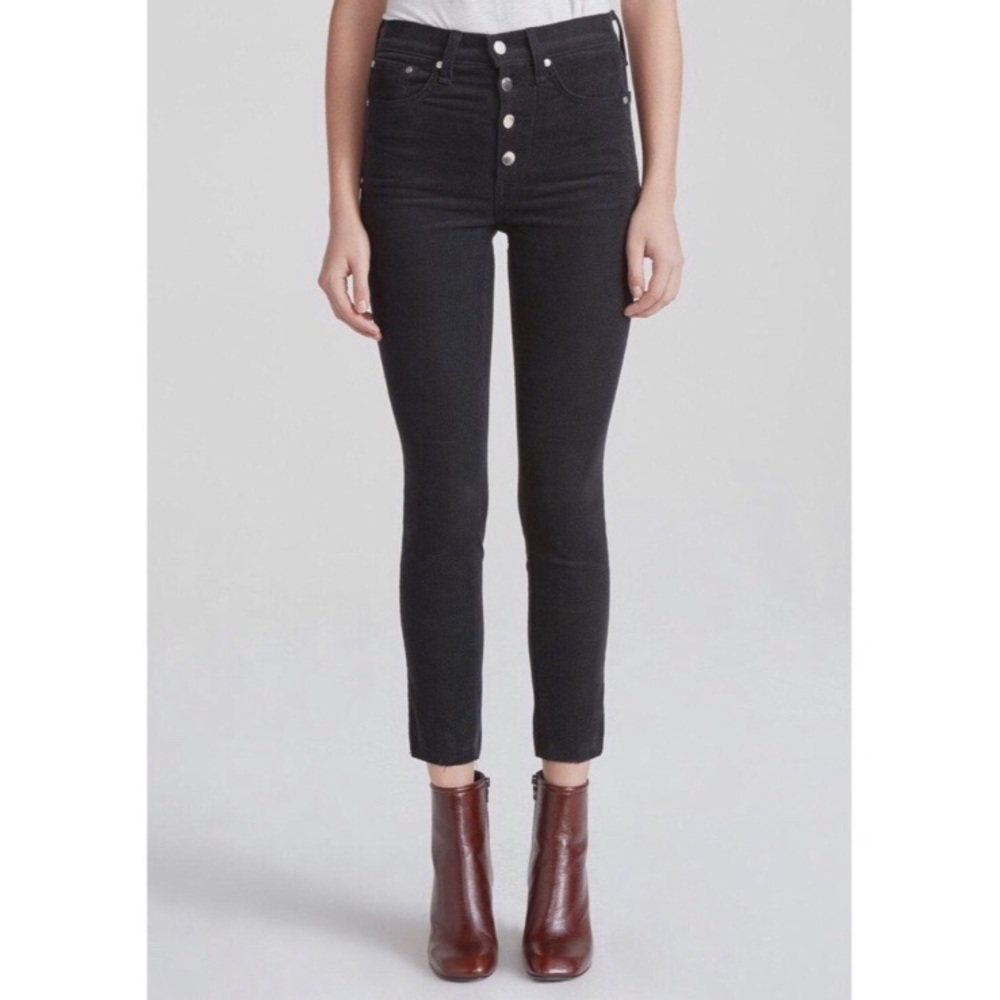 Rag & Bone: Rosie High Rise Ankle Corduroys